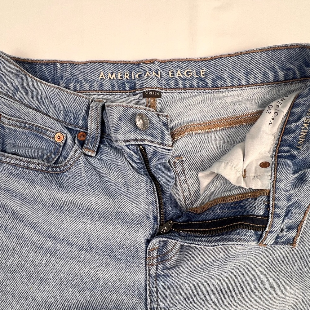 👖American Eagle 90’s Skinny Denim Jeans, Size: 4 Short - Picture 7 of 12